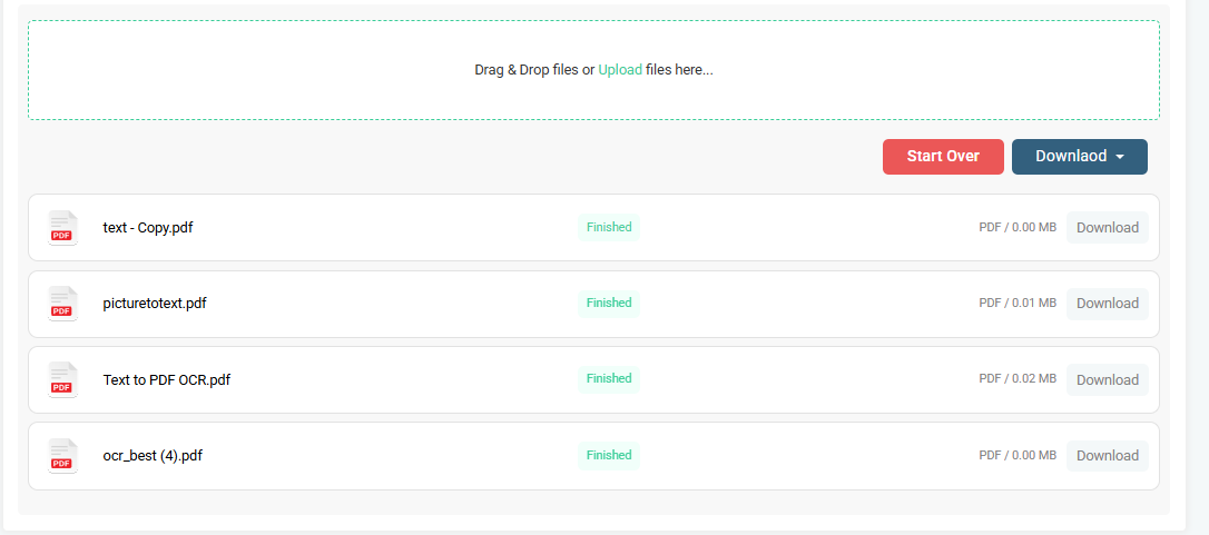 Demonstration of the Prepostseo Working